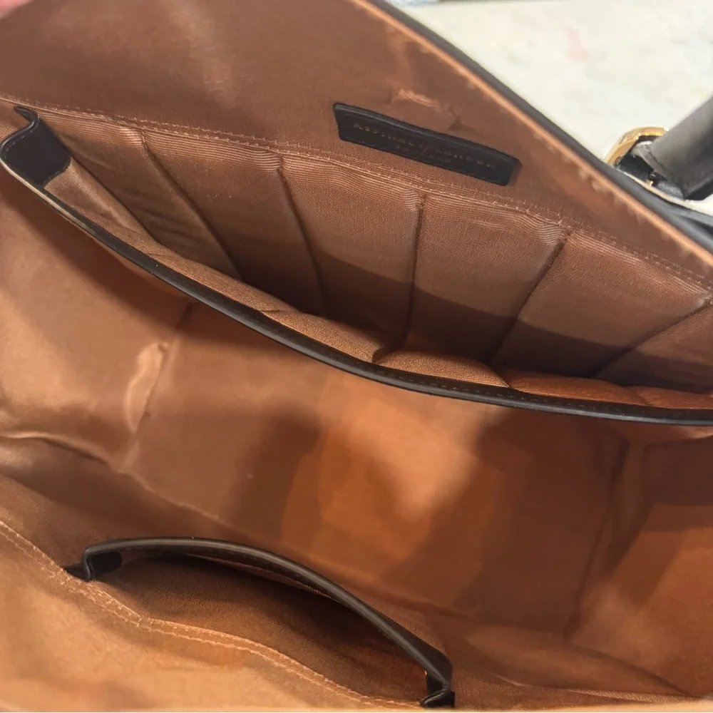 NWOT Aspinal of London Marylebone medium tote bag with optional strap - Picture 6 of 8